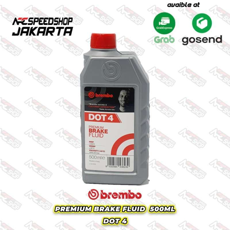 Jual Minyak Rem Brembo Dot 4 Brake Fluid Brembo 4 Dot 500 Ml di Seller ...