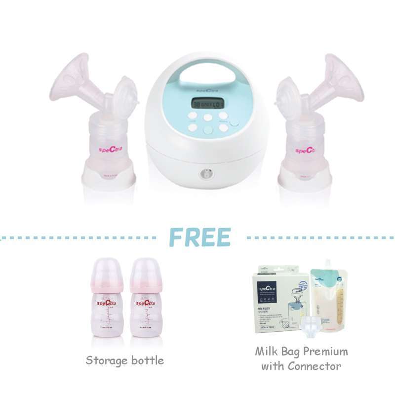 Jual Spectra S1Plus Pompa ASI + Free Bottle Storage dan Premium Milk