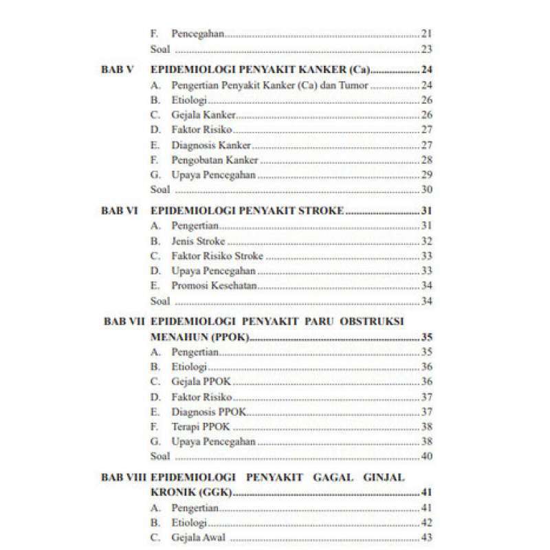 Jual Deepublish Buku Ajar: Epidemiologi Penyakit Tidak Menular (ptm ...