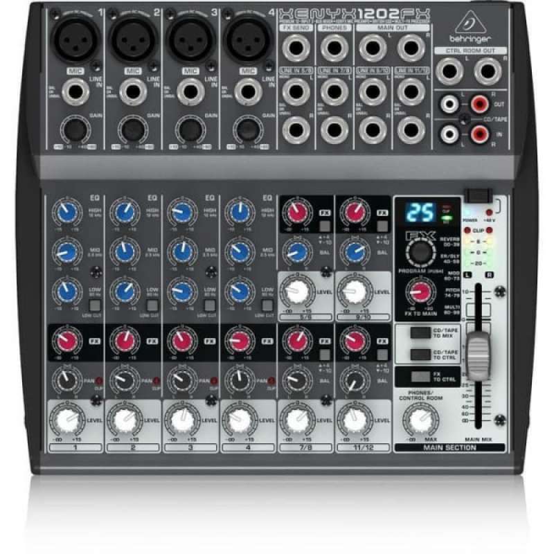 Promo Mixer Behringer Xenyx Qx 1202 Usb Behringer Xennyx Qx1202 Usb