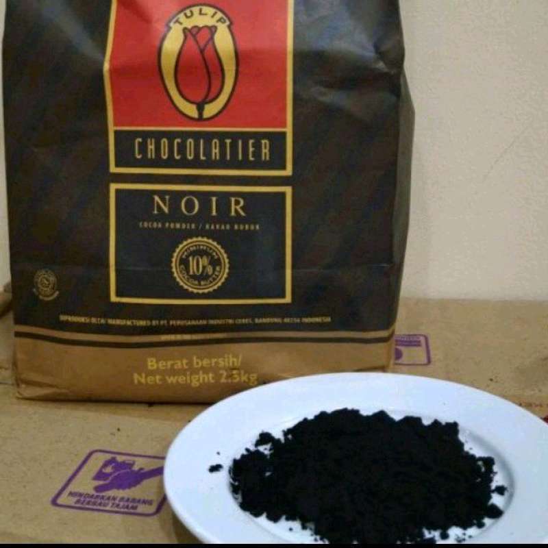 Jual Tulip Noir Cocoa Powder 100gr Bubuk Coklat Hitam Black Chocolatier