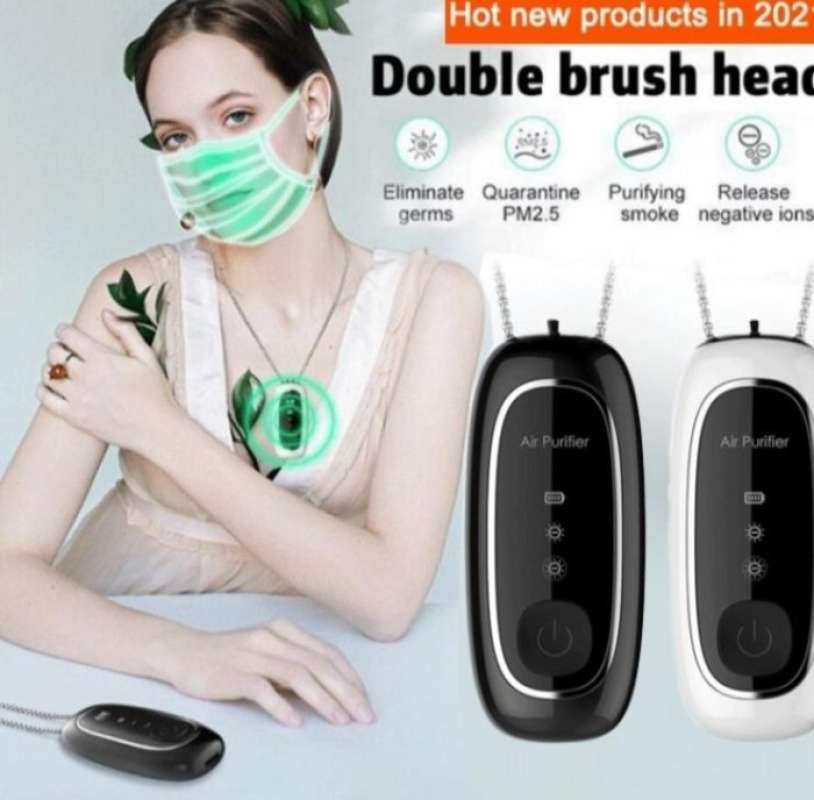 Promo Kalung anti virus new air purifier ion negetif new anti virus