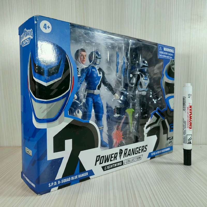 Jual Mainan Action Figure Power Rangers Suqd Blue Ranger Spd A And B ...