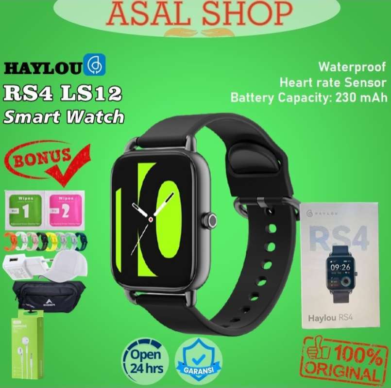 Jual Haylou RS4 LS12 SmartWatch IPS Display Blood Oxygen Original ...