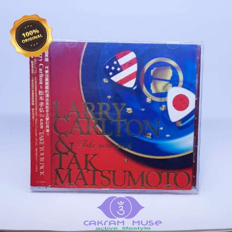 Promo Larry Carlton & Tak Matsumoto Take Your Pick CD Original Diskon