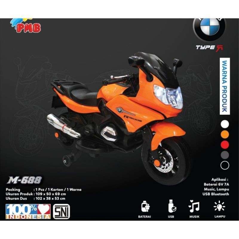 Jual Motor Aki PMB Type M688 Motor Accu Mainan Anak di Seller