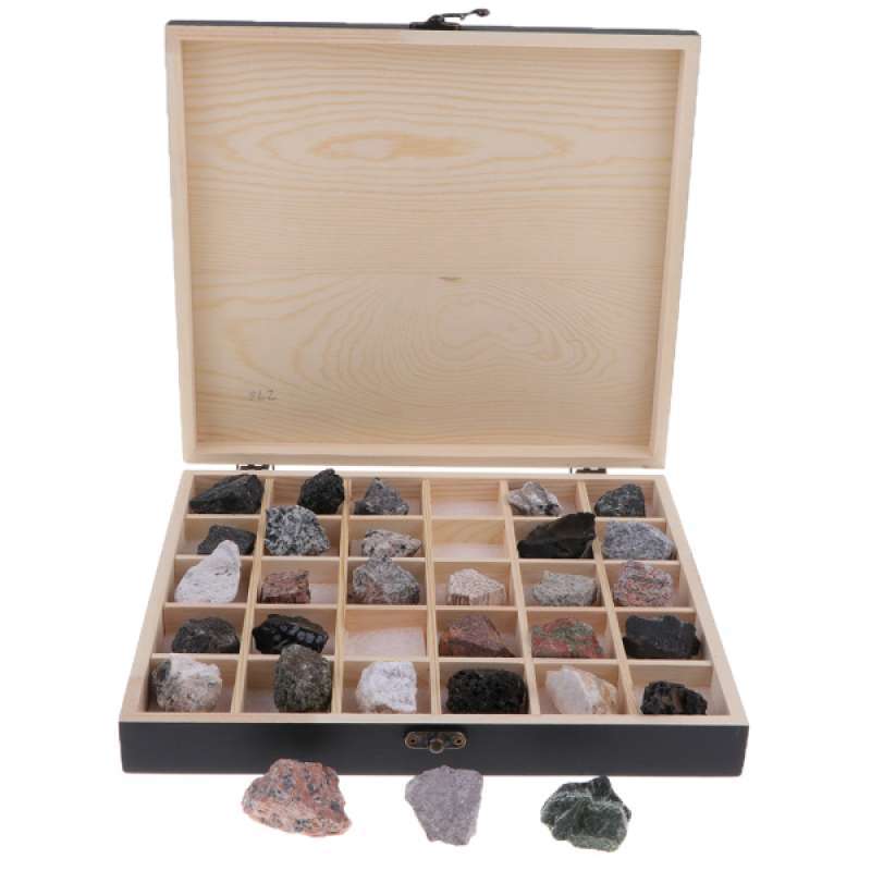Jual OEM Geology Science Kit Igneous Magmatic Rock Specimen Mineral