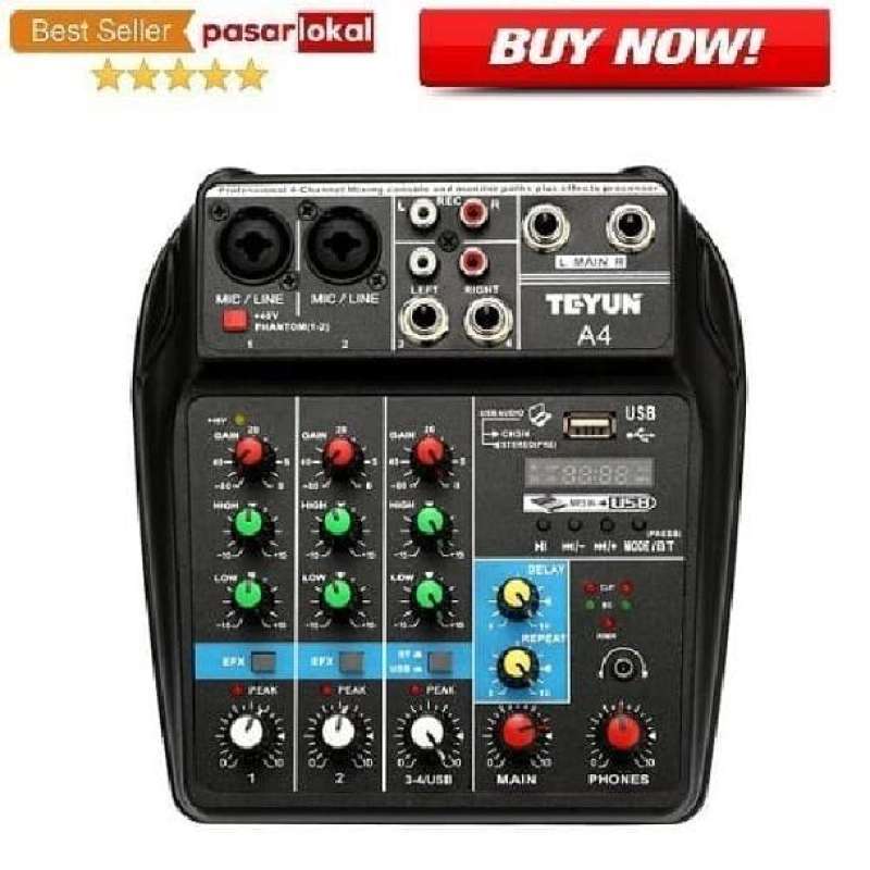 Jual Professional Mixing Console Monitor Effect Processor 4 Channel di