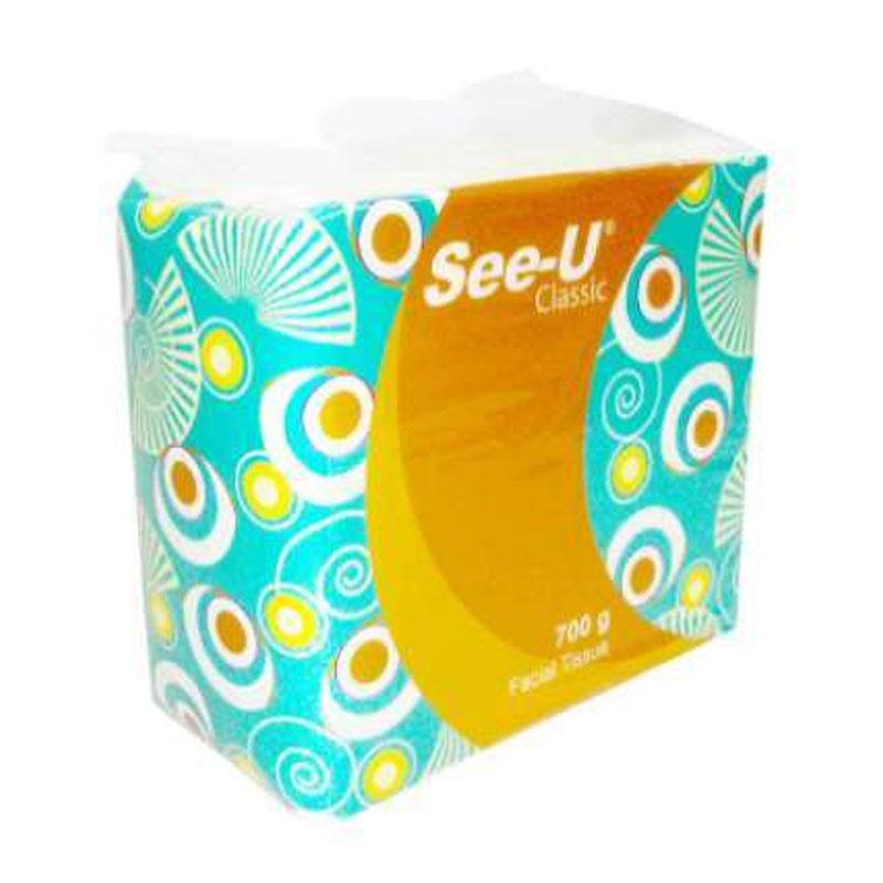 Jual SEEU Bulky Refill Facial Tissue [1 box/ 20 pack/ 700 g/ box
