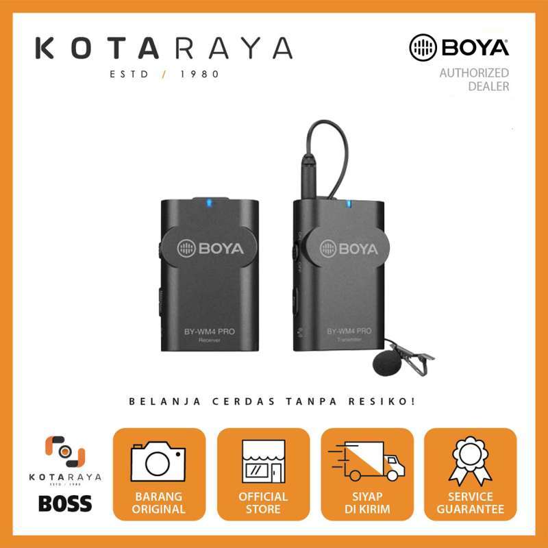 Jual Boya BYWM4 Pro K1 Wireless Microphone di Seller Kotaraya Foto