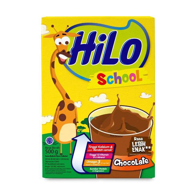 Jual HILO SCHOOL COKELAT 500G (0682) di Seller Toko Susu Asia Mandiri