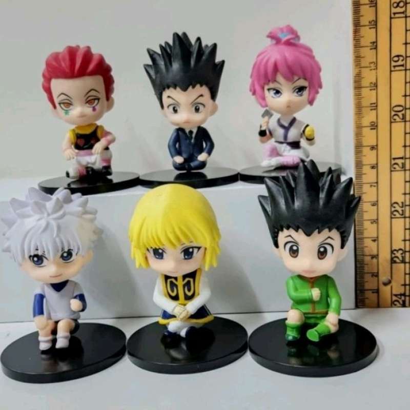 Jual hunter x hunter action figure set 6pcs di Seller toko micho Kota