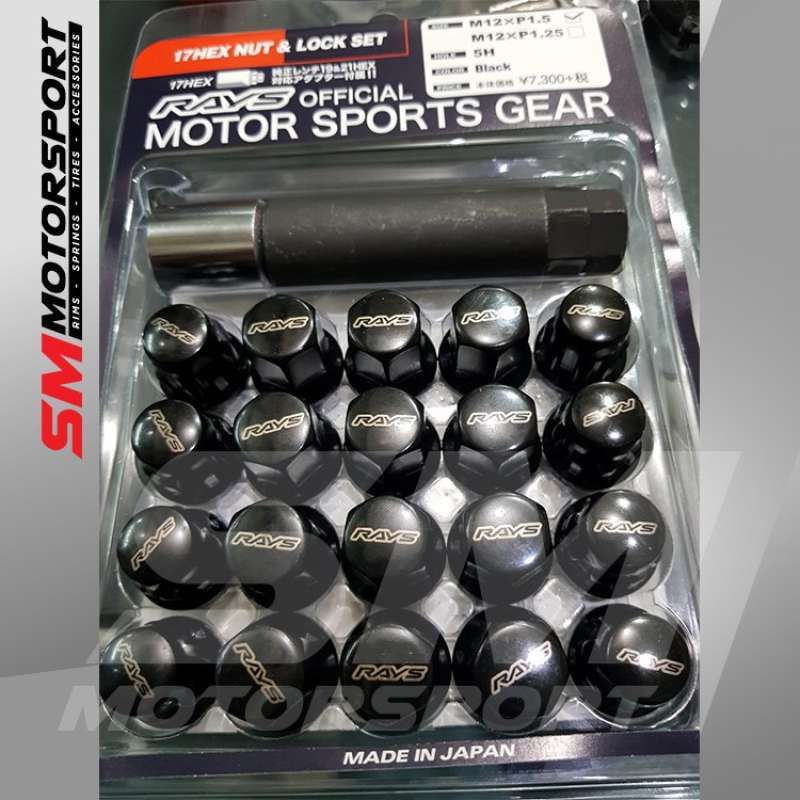 Jual Lugnut Mur Baut Velg Ban Mobil RAYS Nut Lock Original Asli Japan 1