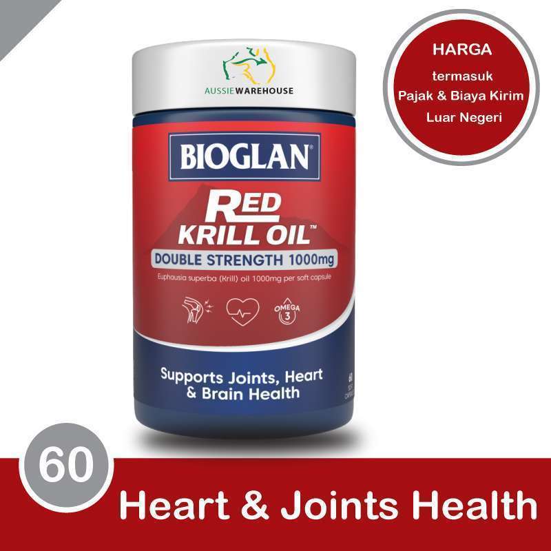 Jual Bioglan Red Krill Oil [60 Soft Capsules] di Seller Hokkisuplement