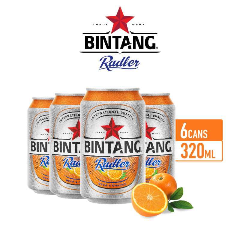 Jual Bir Bintang Radler Orange [320 mL/6 Pcs] di Seller Drink Corner Bekasi Mustika Jaya, Kota