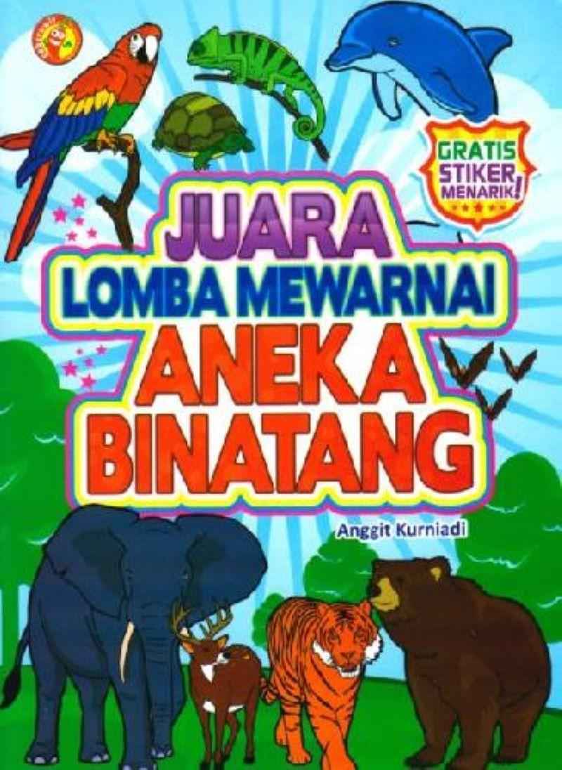 Jual Buku Juara Lomba Mewarnai Aneka Binatang di Seller Buku Happy