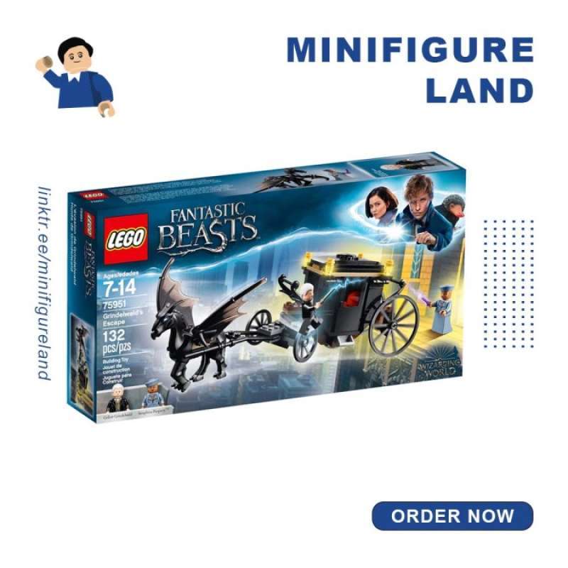 Promo Lego Set Grindelwald's Escape 75951 Diskon 47 di Seller