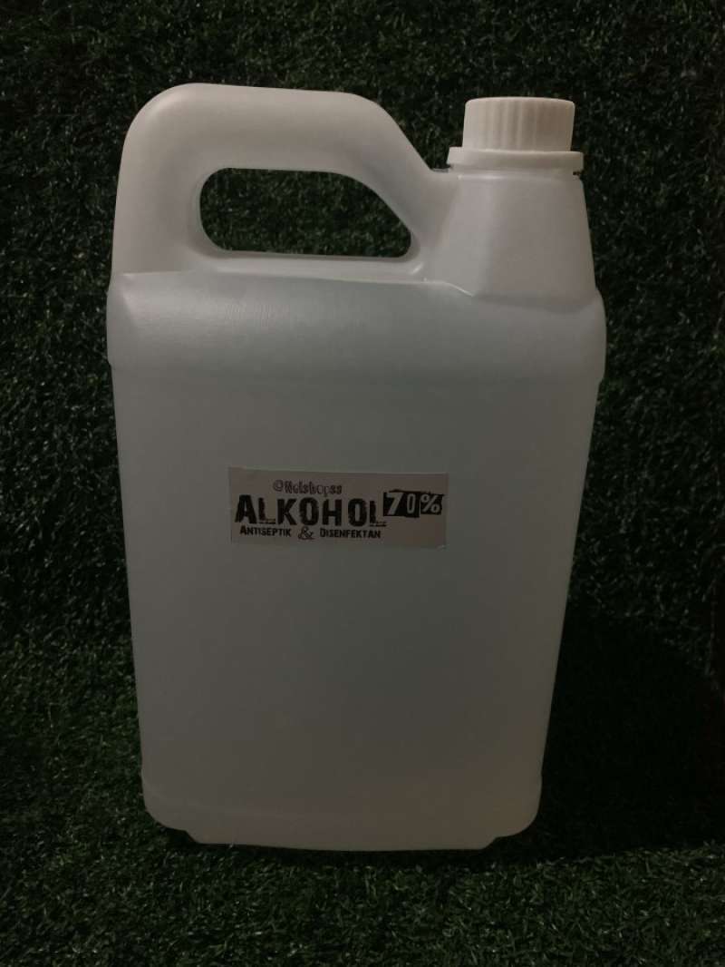Jual Alkohol 70 Persen 5liter Di Seller Zafran Storee - Kavling Dki ...