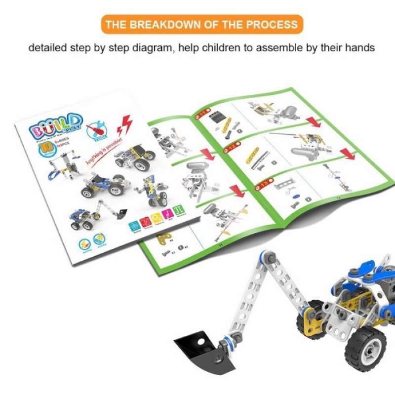 Jual Self Assembly Ide Creator Simulasi - Diy Stem Construction ...