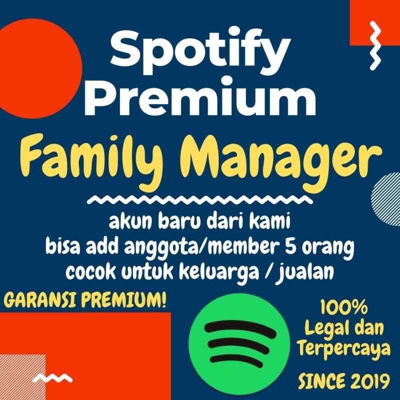 Jual Spotify Premium Family Plan 1 Bulan di Seller Kebon