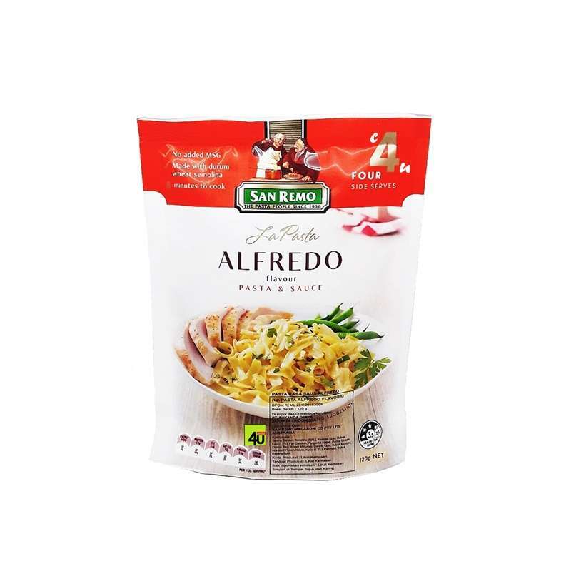 Promo San Remo La Pasta Alfredo [120 gr / Halal] Diskon 8 di Seller