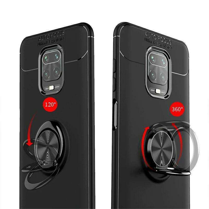 âˆš Case Xiaomi Redmi Note 9 Pro Autofocus Ring Kickstand