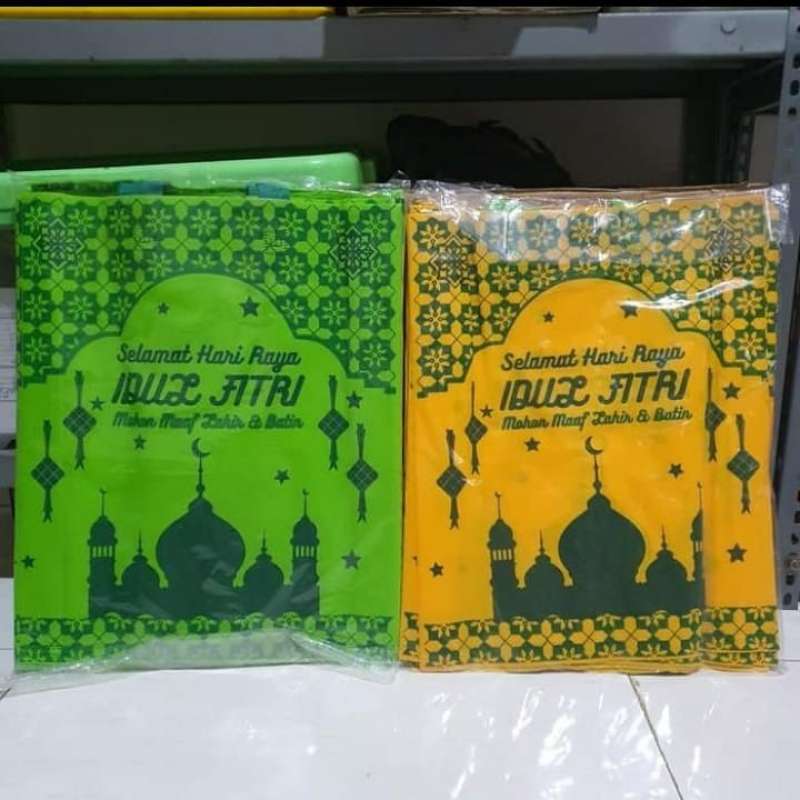 Jual goodie bag idul fitri 30x40x8 di Seller WARUNG SAYUR SEGAR
