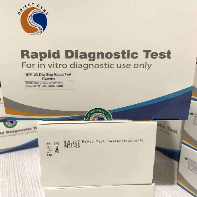 Promo Rapid tes / tes HIV card monotes isi 25 tes Diskon 23 di Seller