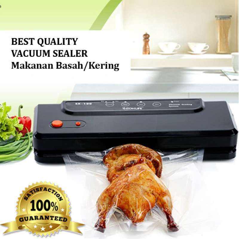 Promo Hight Quality Vacum Sealer Makanan Basah Kering Vakum Vacuum