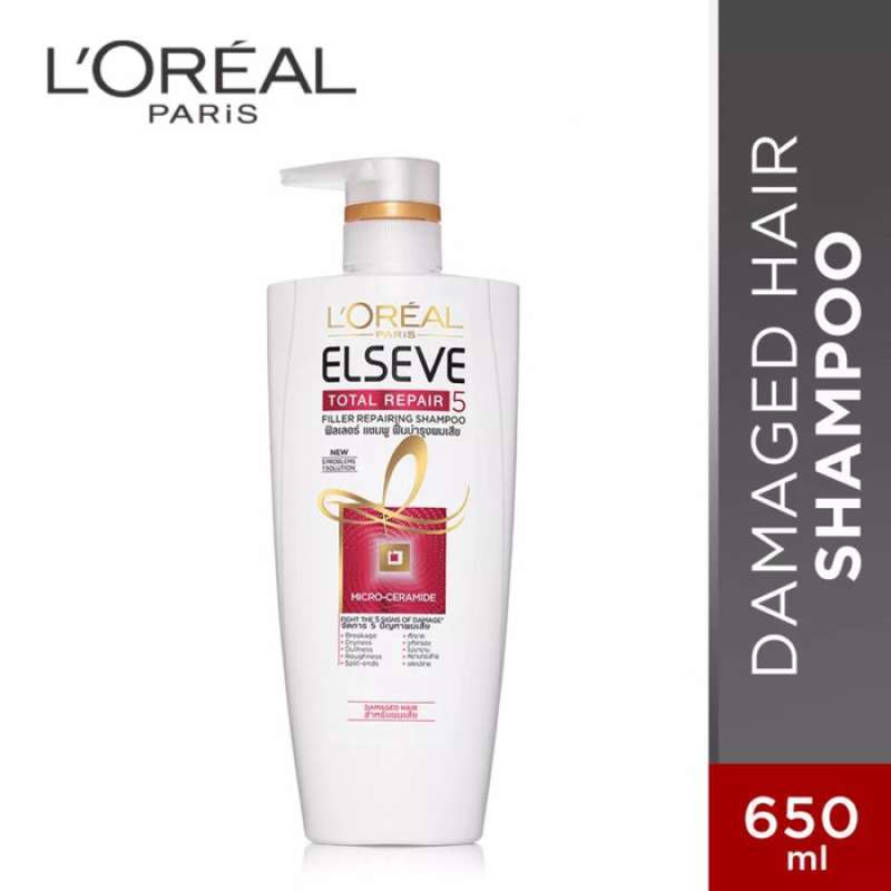 Jual Shampoo Loreal Elseve Total Repair 5 650ml / Shampo Loreal Total