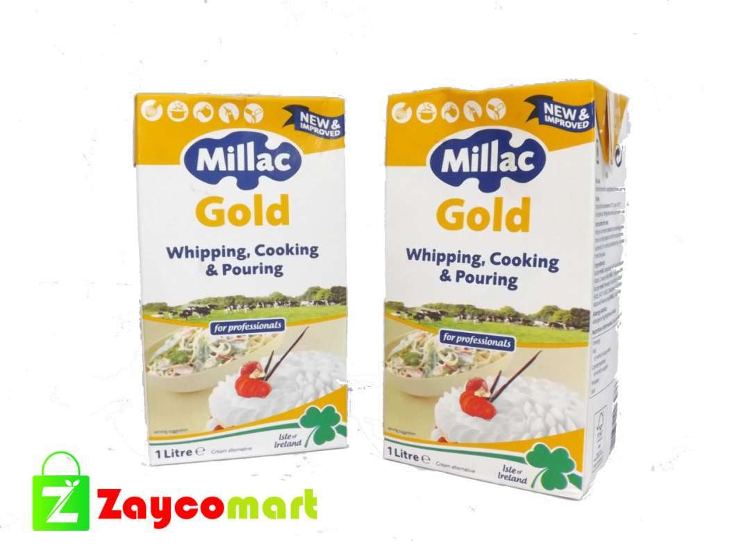 Promo Whipping Cream Milac Gold 1 Liter whip cream millac Diskon 3 di