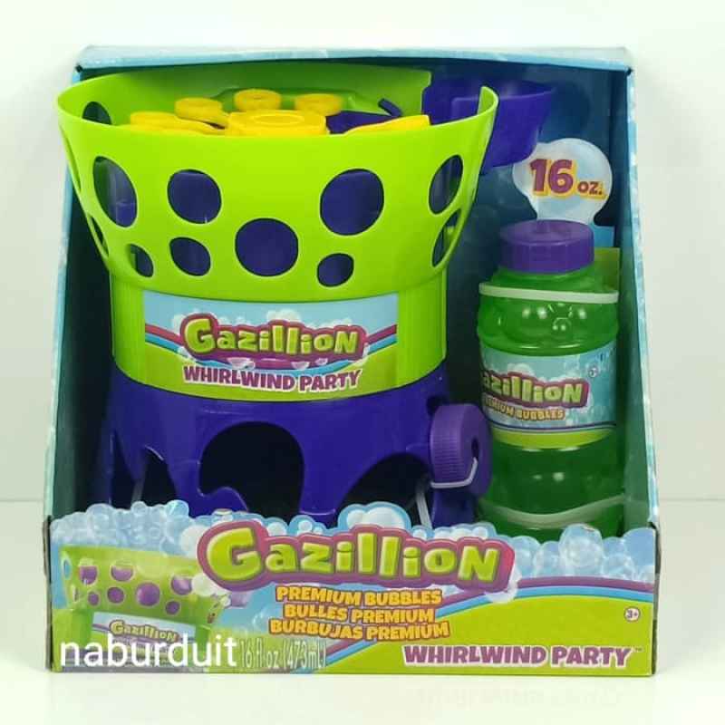 Jual Giant Gazillion Whirlwind Party Bubble Gun With Refill Gelembung