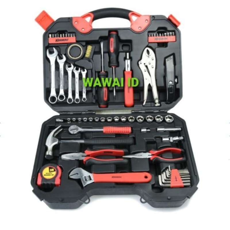 Jual Krisbow Tool Kit Set Perkakas / Peralatan Mekanik 66 Pcs di Seller