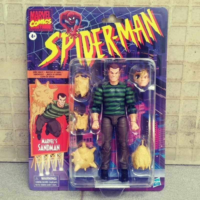 FIGURINE MARVEL LEGENDS Retro Spider-Man Hasbro SPIDERMAN SPIDER NEGATIVE EUR 55,90 - IT