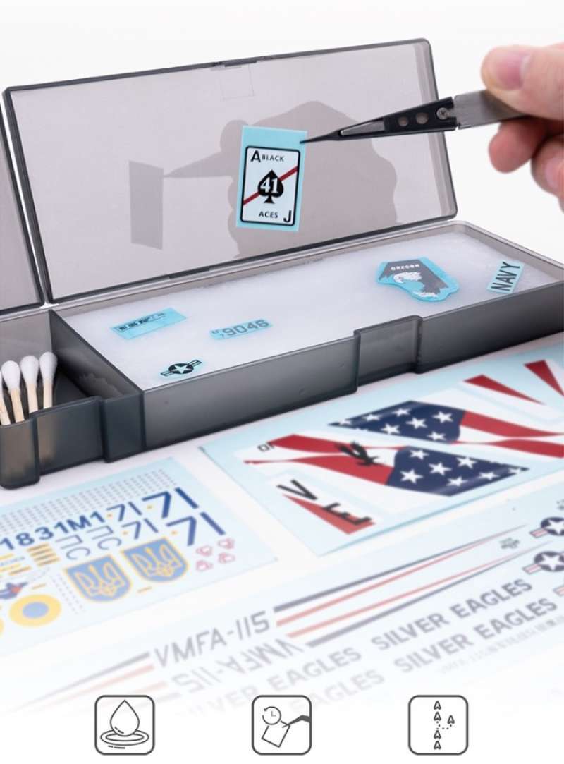 Jual Galaxy DECALING QUICK TRAY Alat Pasang Water Decal Gundam Model Kit di Seller Hobtoys