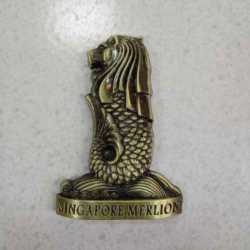 Magnete del Frigorifero Marina bay Sands Merlion Singapore 3D Resina Handmade Craft Tourist City Città Souvenir Collection Lettera Frigorifero Sticker