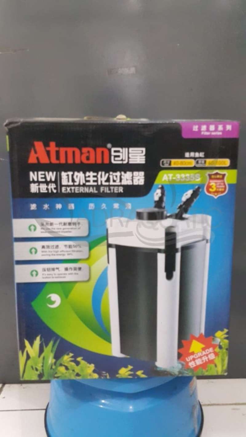 Jual Atman At3335S External Canister Filter Aquarium Kanister