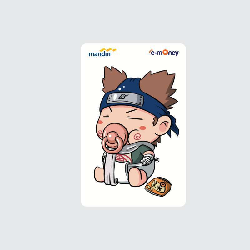 Jual Kartu Emoney Mandiri Naruto Chibi Takata Saiken Kartun Anime