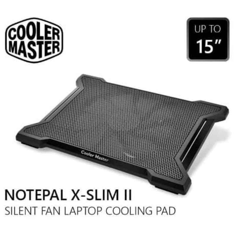 Promo Cooler Master NotePal X-SLIM II Cooling Pad Laptop - Black Diskon ...