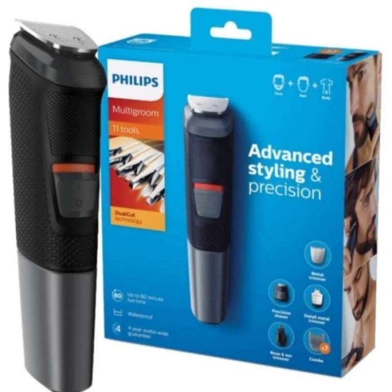 Jual Philips Mg5730-15 Multigroom Series 5000 11-in-1 Shaver Original ...