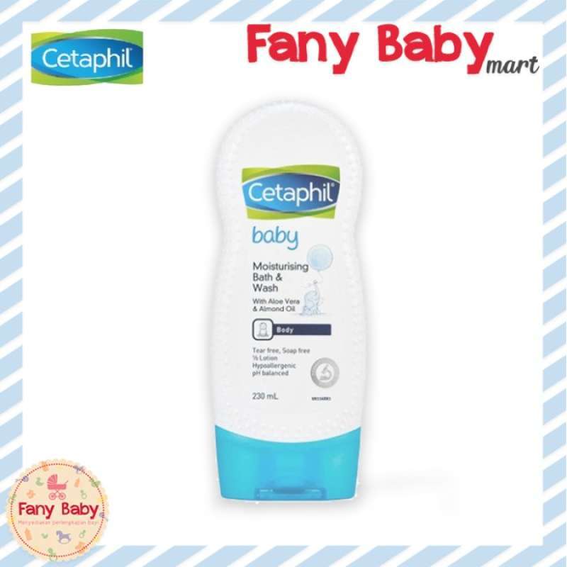 Promo Cetaphil Baby Moisturising Bath And Wash / 230Ml Diskon 35% di ...