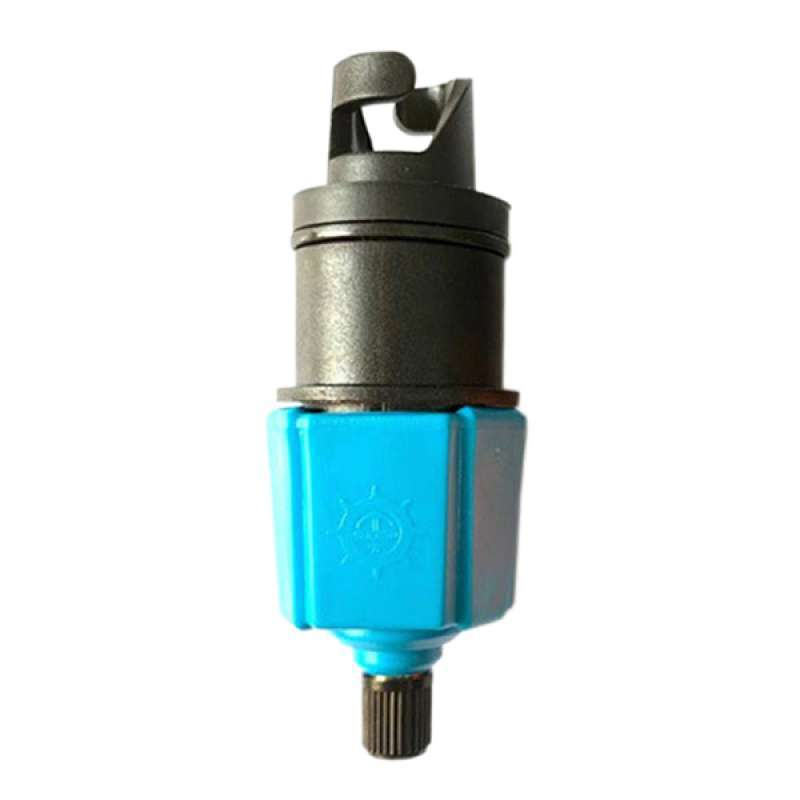 Jual Portable Rubber Raft Valve Adapter SUP Board Air Bed Canoe Pump Adaptor Blue di Seller