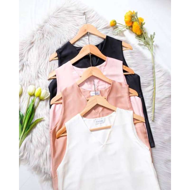 Jual Inner Blouse Satin 🏷️ Model Premium Original Terbaru & Harga Murah ...