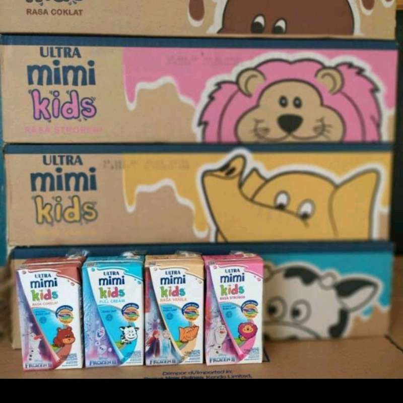 Promo Ultra Mimi Kids Susu Uht Rasa Strawberry [125 Ml X 40 Pc] Diskon ...