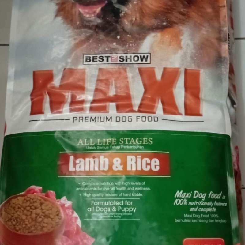 Jual Dog Food Maxi Lamb& Rice 20Kg di Seller Granada Shoop Duri Kepa