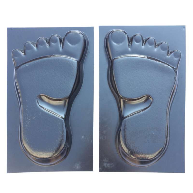 Jual 1 Pair Human Feet Footprints Stepping Stone Footprint Concrete
