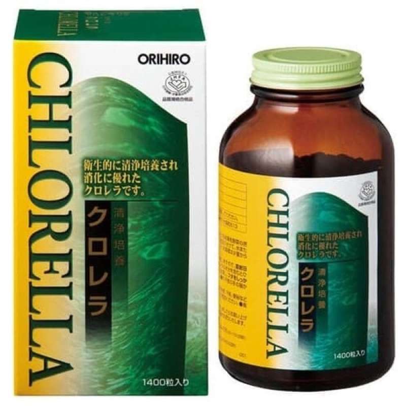 Promo Chlorella Spirulina detox/ multivitamin/ antioksidan Orihiro
