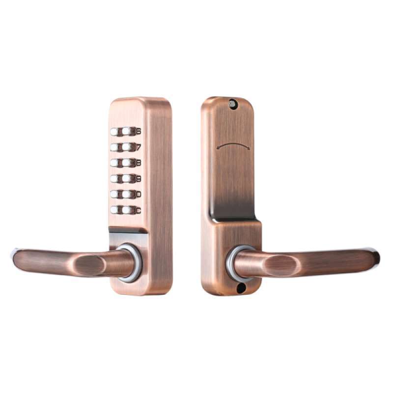Promo Digital Mechanical Password Door Lock, Push Button Keypad Door