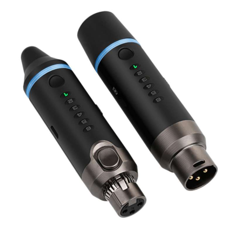 Jual Wireless Microphone System Transmitter Receiver Kit Cordless Rechargeable Di Seller Homyl