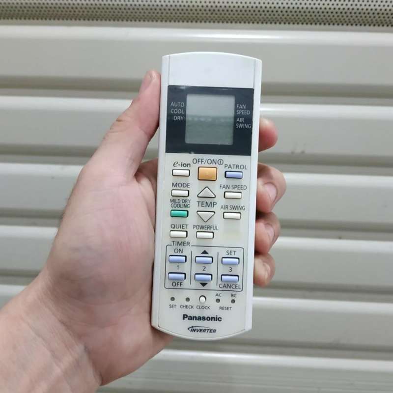 Jual Remote AC Original Panasonic Inverter eion Patrol di Seller